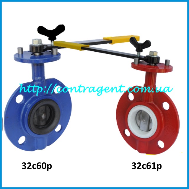 Zatvor stalnoj diskovyj Baterflyaj 32s60r Du50 32s61r Du80 Затвор стальной дисковый 32с60р, затворы баттерфляй 32с61р Новый